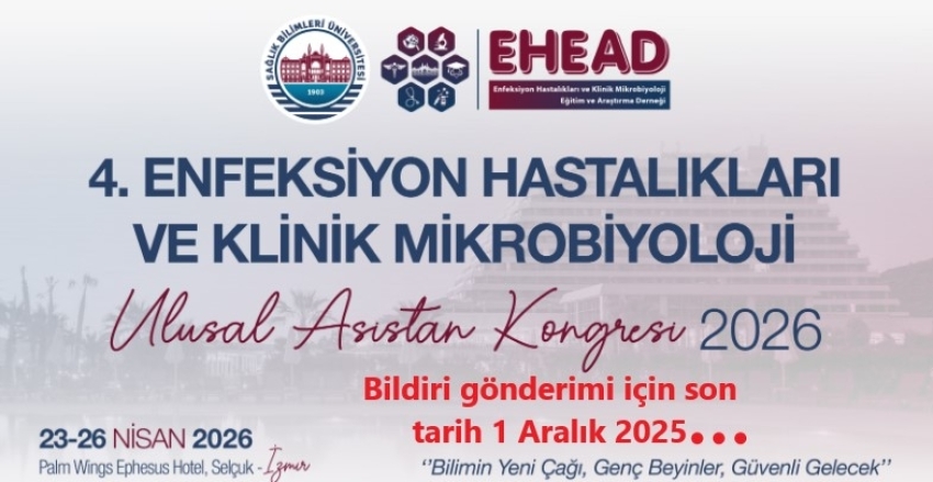 Ulusal Asistan Kongresi 2026 Bildirileri için son tarih: 1 Aralık 2026
