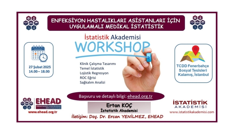EHEAD Asistanlar için Medikal İstatistik